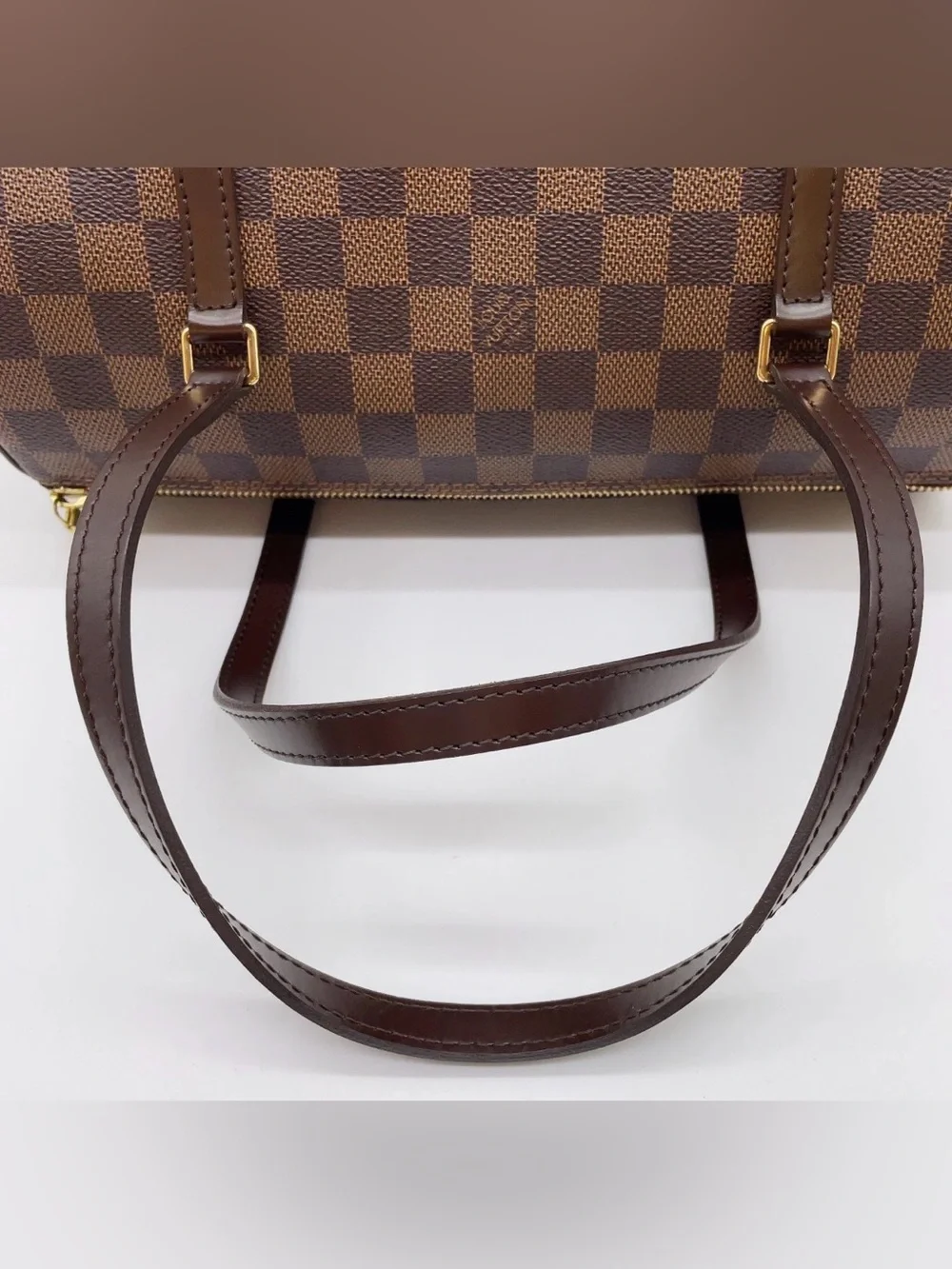 Louis Vuitton Brown Damier Ebene Mini Papillon Satchel with Pouch